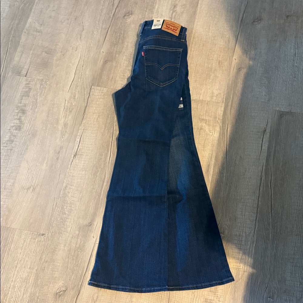 Levi's Indigo Straight-Leg Jeans 726 flare size 30 x 32 - Picture 5 of 10